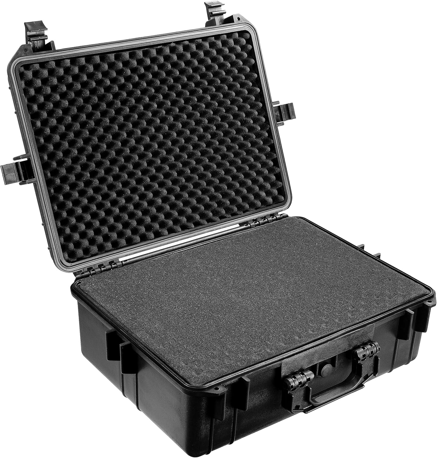 Eylar Large 22.4 inch Protective Gear, Camera, Tools, Equipment Hard Case Waterproof w/ Foam Black