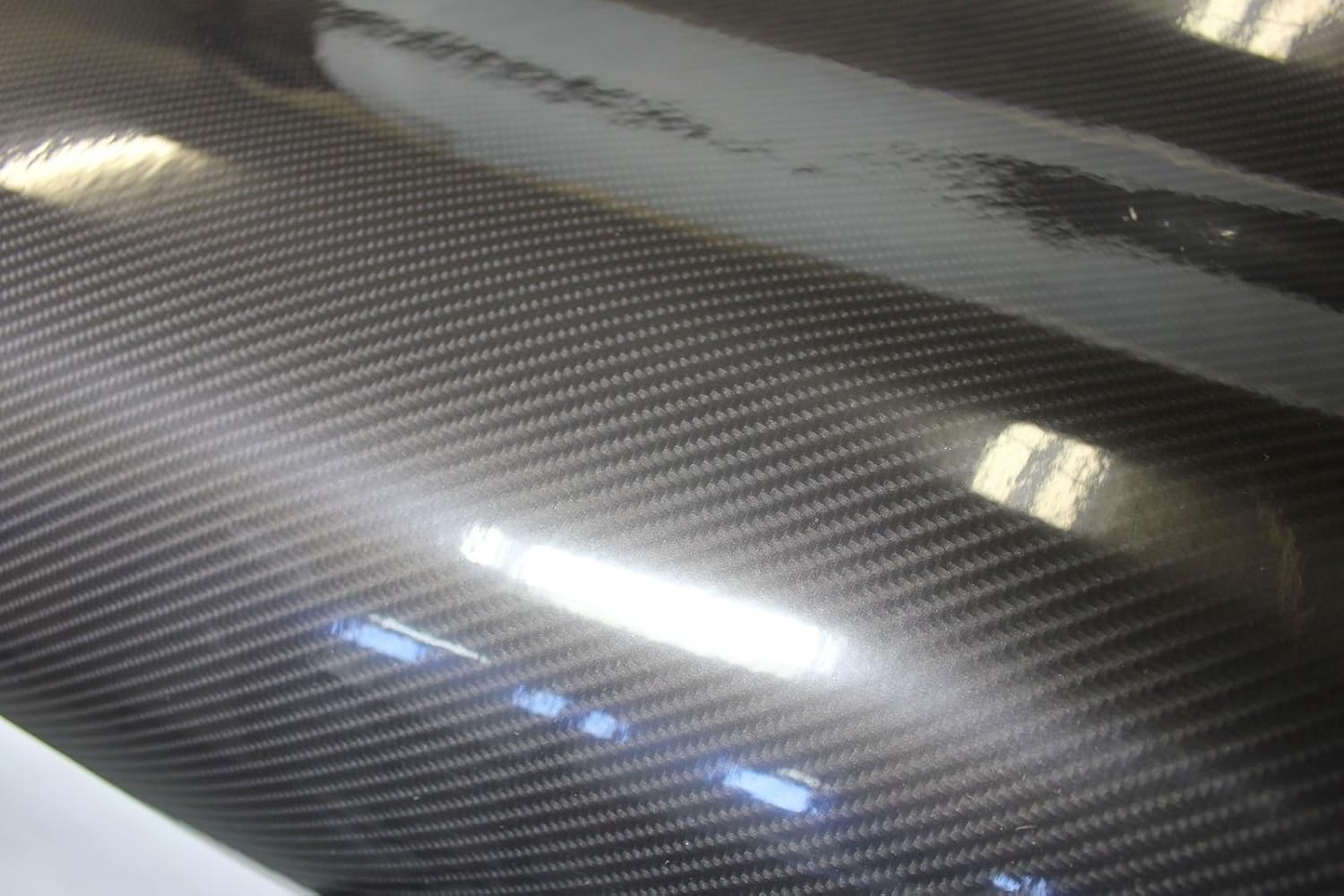 VViViD High Gloss Black Carbon Fiber Tek R 3-Layer 3D Realistic True Carbon Fiber Look Cast Vinyl Wrap (5ft x 5ft)
