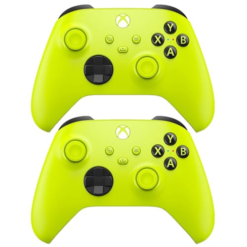 Microsoft QAU-00157 Xbox Wireless Gaming Dual Controller Bundle (Ghost Cipher Special Edition) for Xbox Series X|S, Xbox One, Windows PC, Android and iOS