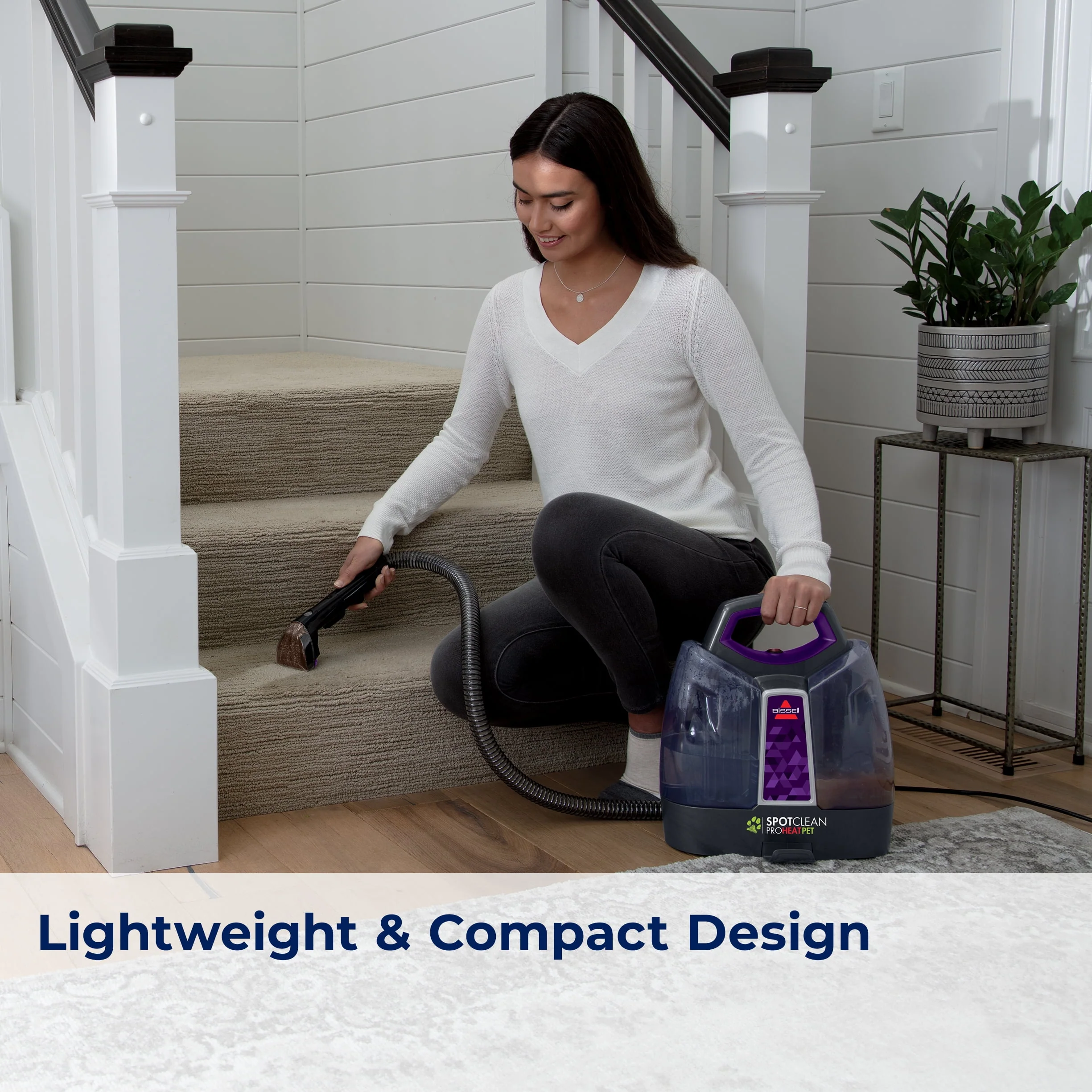 BISSELL SpotClean ProHeat Pet Portable Carpet Cleaner 2513W