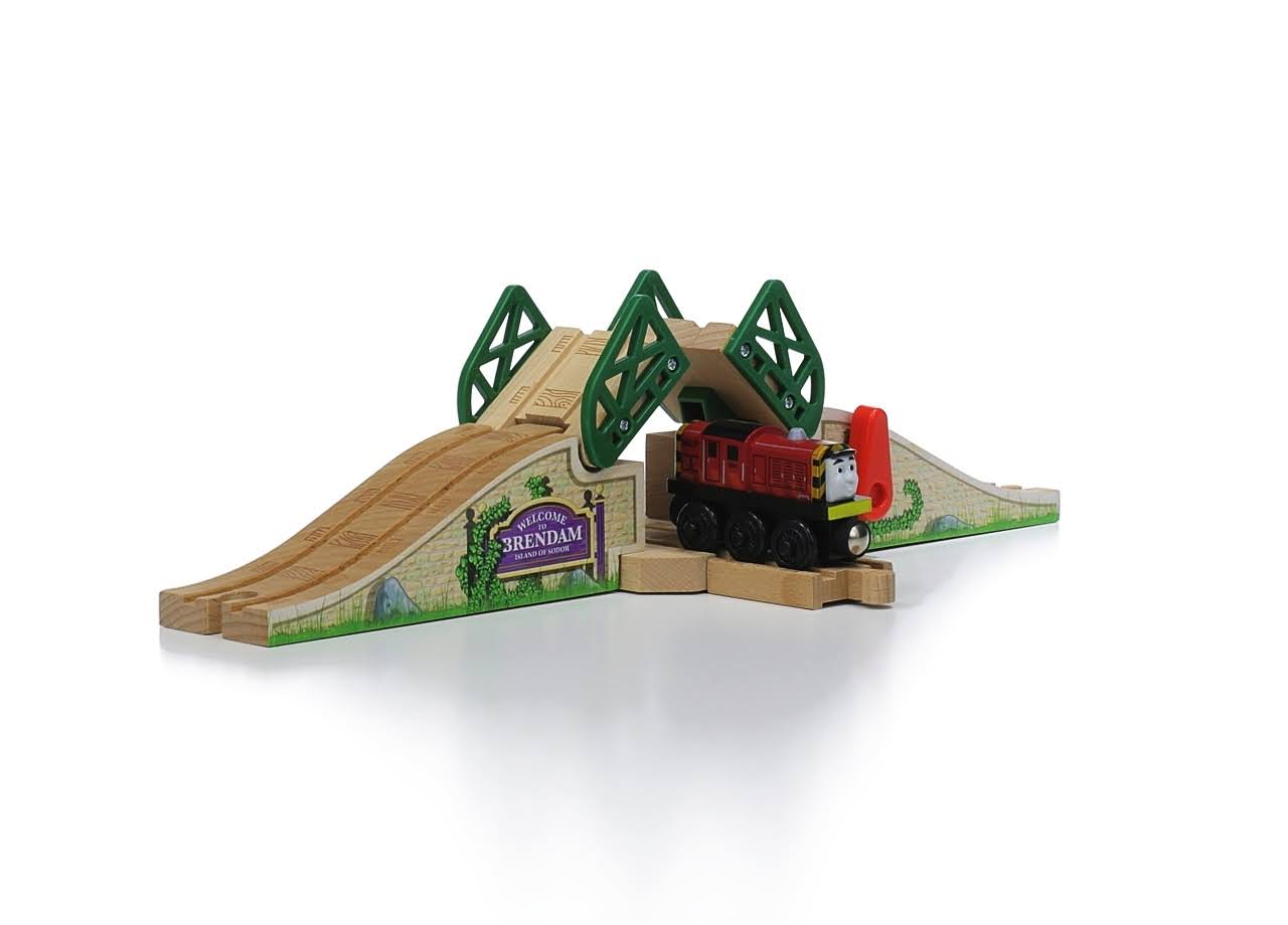 Thomas u0026 Friends Wooden Railway Drawbridge With Salty