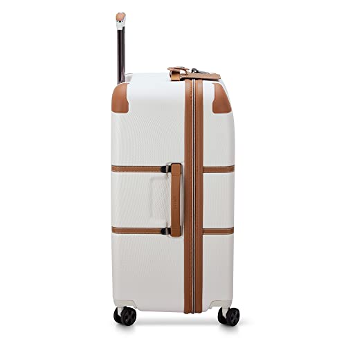 DELSEY PARIS Chatelet Air 2.0 Hardside Luggage with Spinner Wheels, Angora, Checked-Large 28 Inch