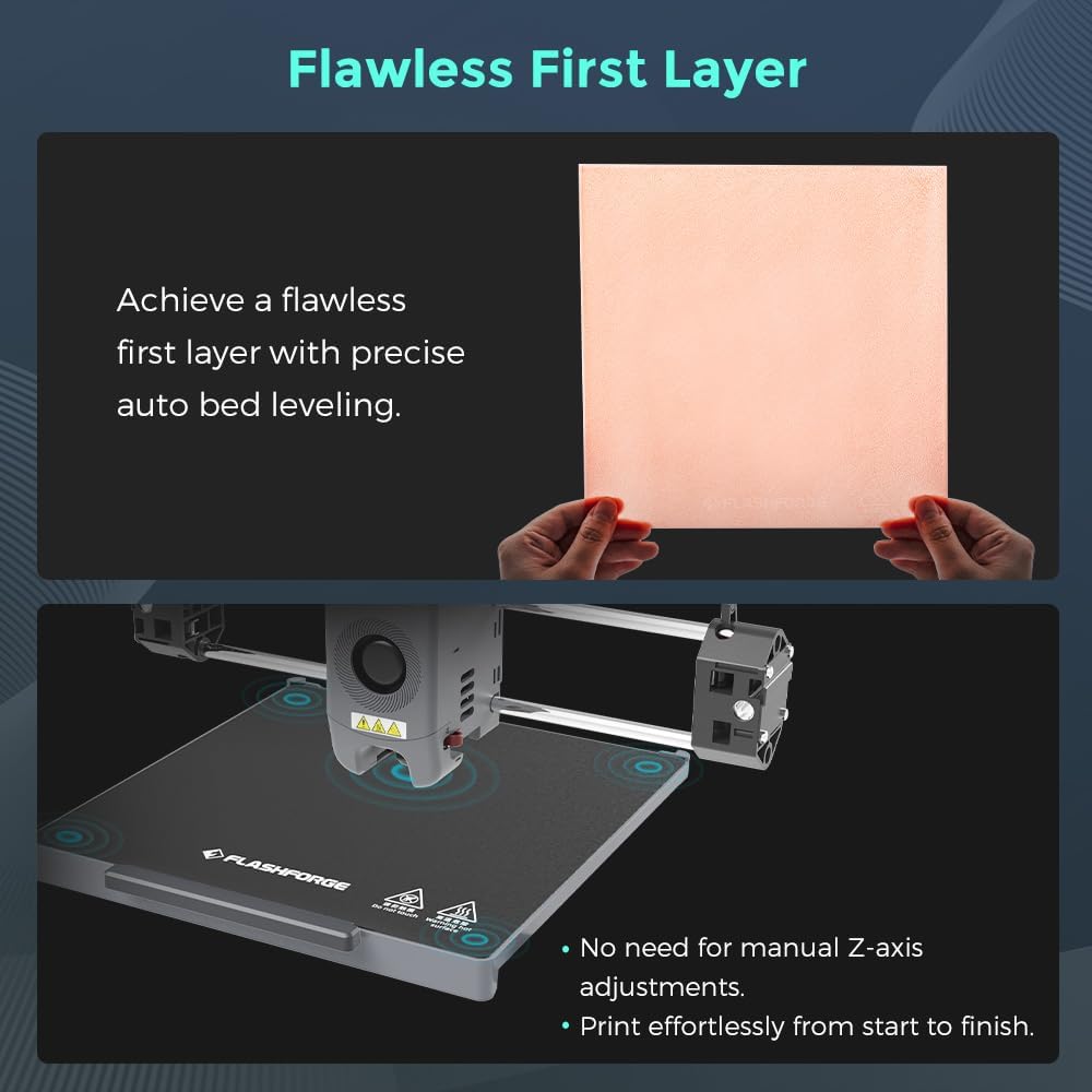 (PC Sticker Plate) Bundle FLASHFORGE Adventurer 5M Pro 3D Printer and FLASHFORGE PC Sticker Plate