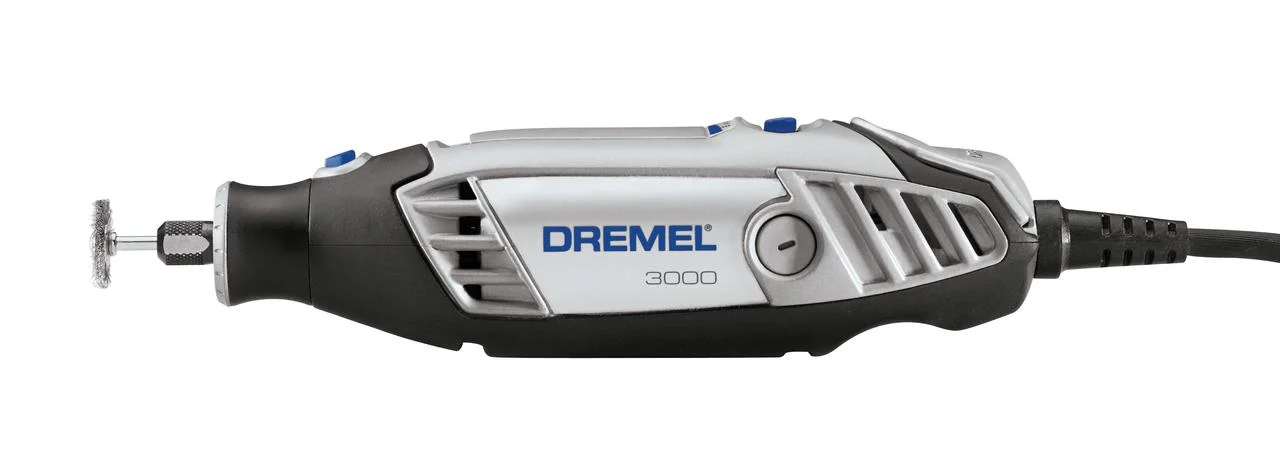 Dremel 3000-2/28 Variable Speed Rotary Tool Kit, 2 Attachments & 28 Accessories, Perfect for Routing, Metal Cutting, Wood Carving, and Polishing
