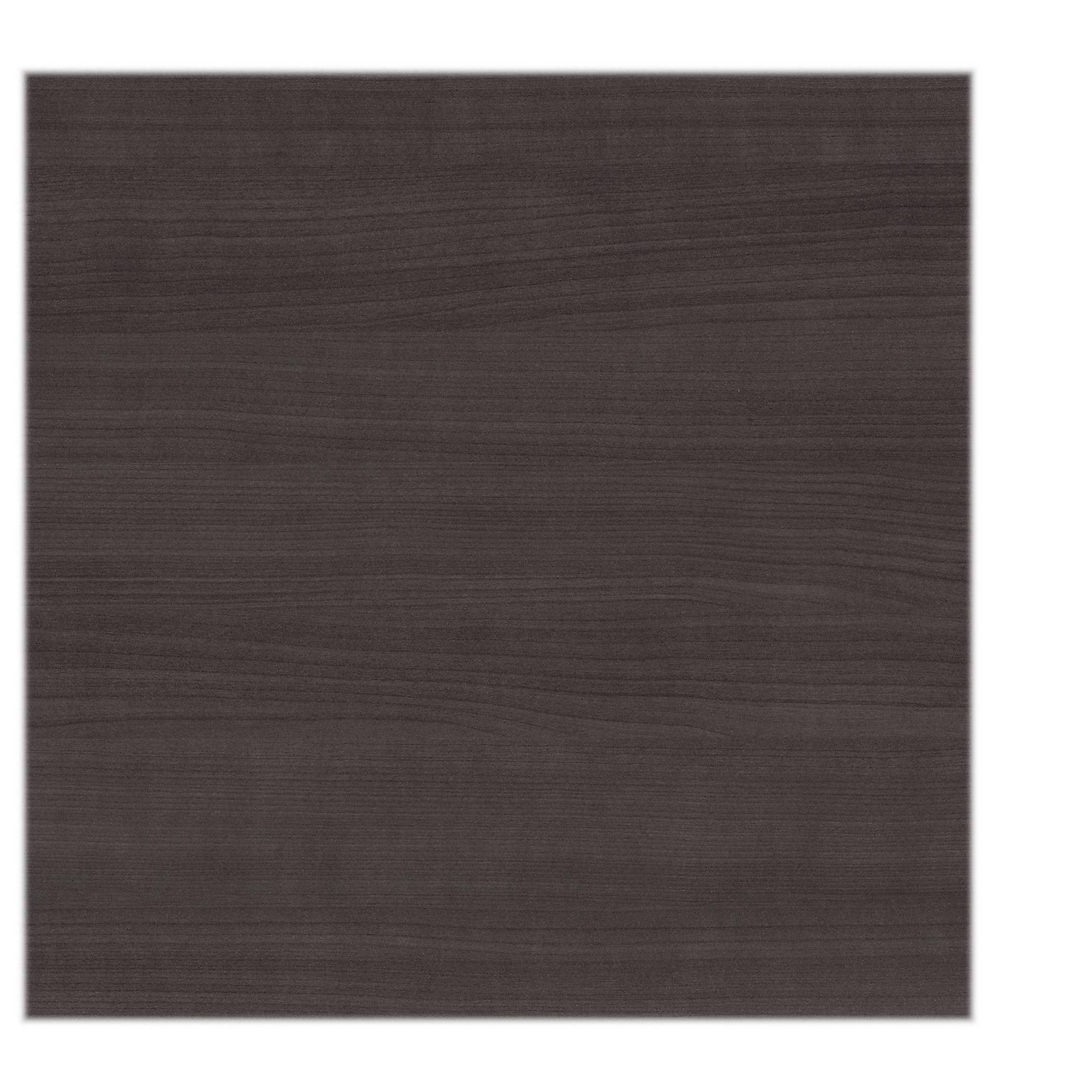 Bush Business Furniture Jamestown Low Storage Cabinet with Doors and Shelves | Storm Gray/White