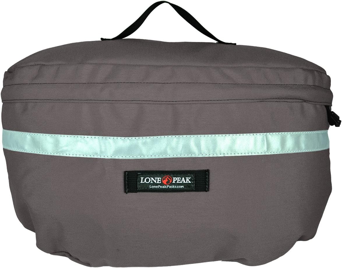 Lone Peak Recumbent Bicycle Seat Bag for Traveling | Durable - Waterproof - Bike Seat Pack & Saddle Bag | Cycling Storage Backpack | 1000D Nylon | Steel