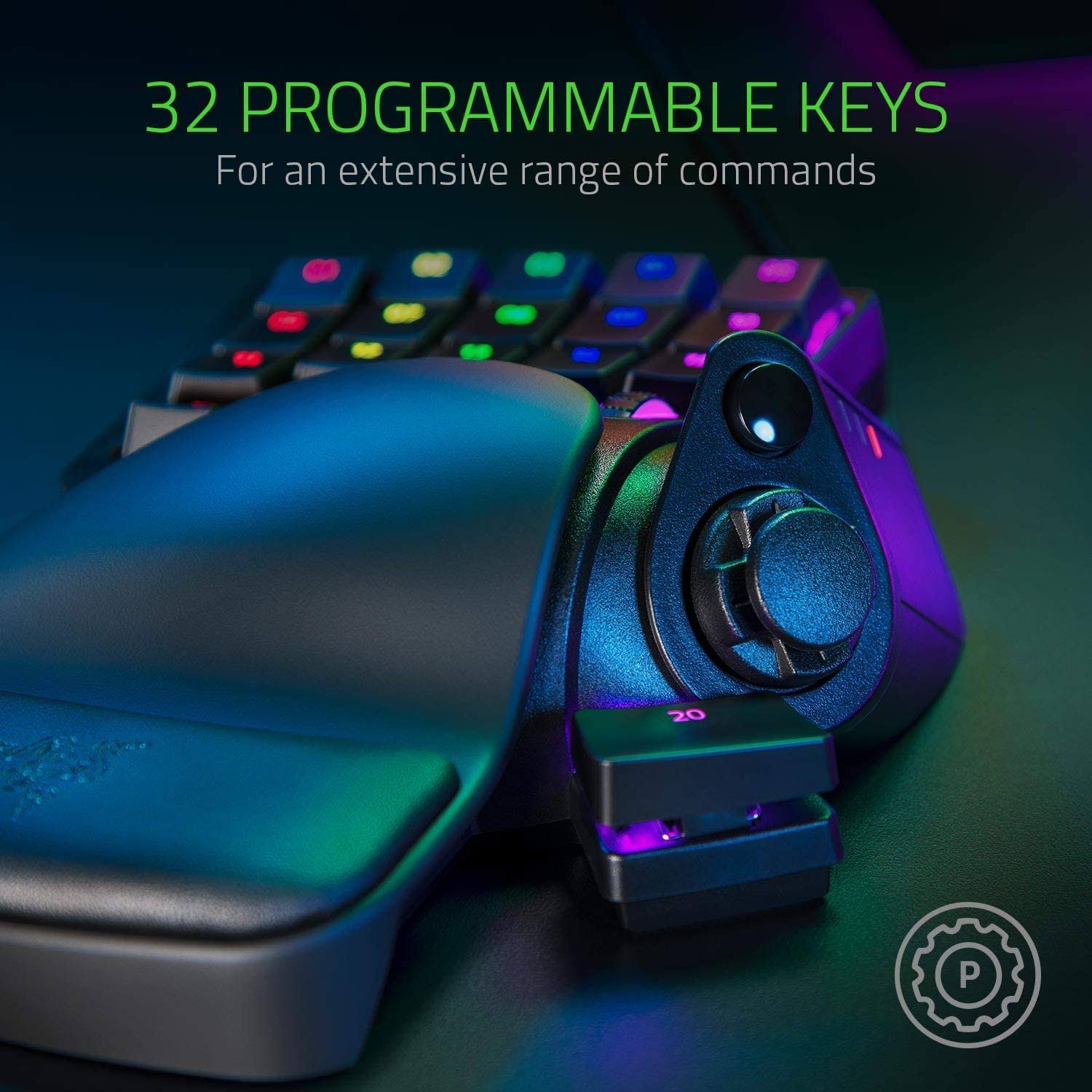 Razer Tartarus Pro Gaming Keypad Black – Analog Optical