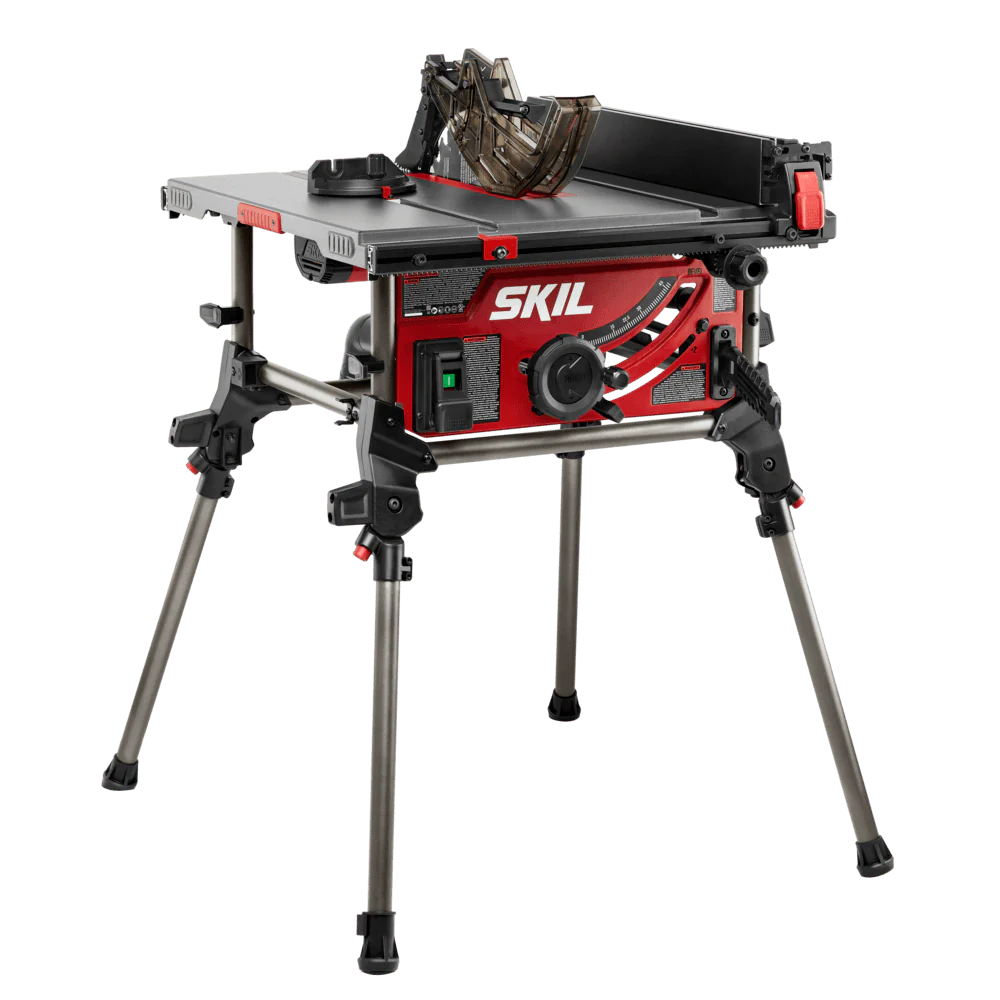SKIL 15 Amp 10'' Corded Electric Table Saw with Folding Stand