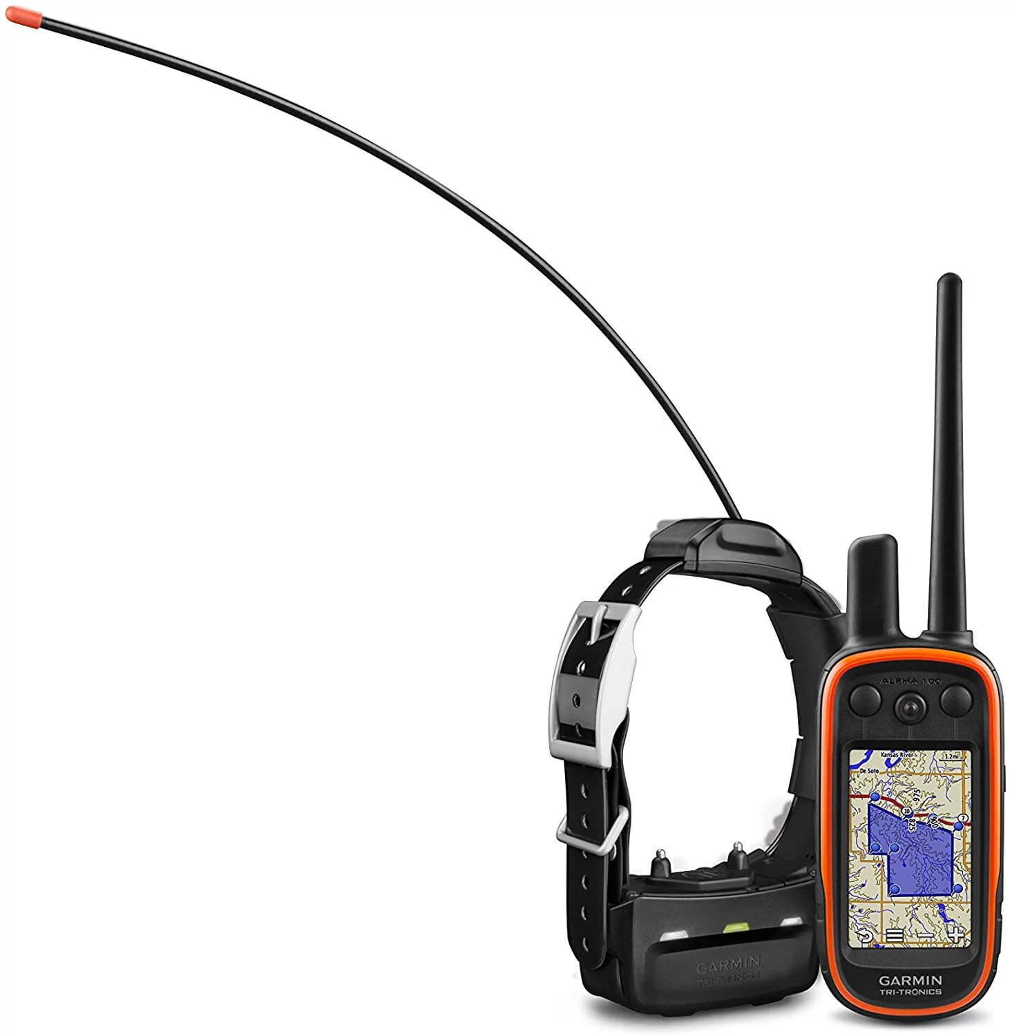 Garmin Alpha 100 Bundle, Includes Handheld and TT 15 Dog Device, Multi-dog Tracking GPS and Remote Training Device in One