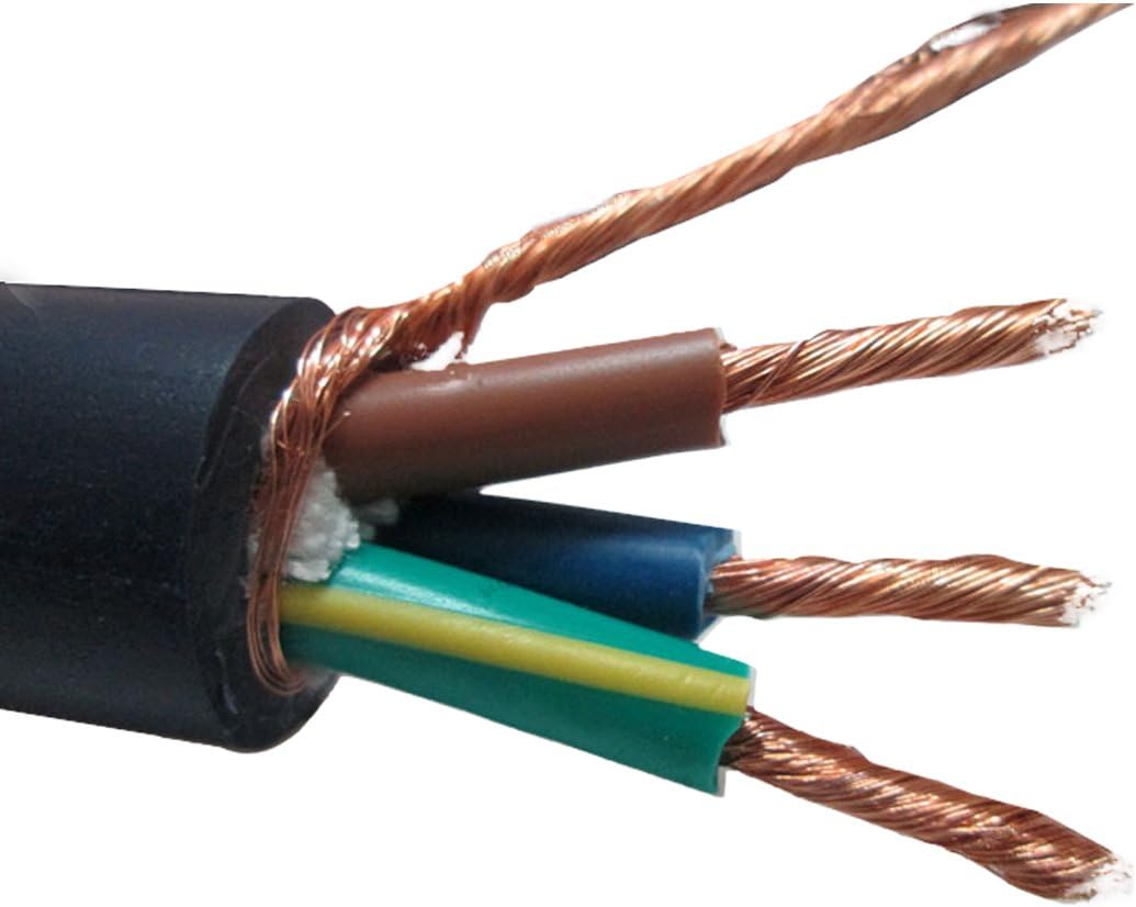 WAudio 10 AWG Hi-End HiFi Audio Universal AC Power Cable Power Cord US Plug - 6.6FT (2M) Pack of 2