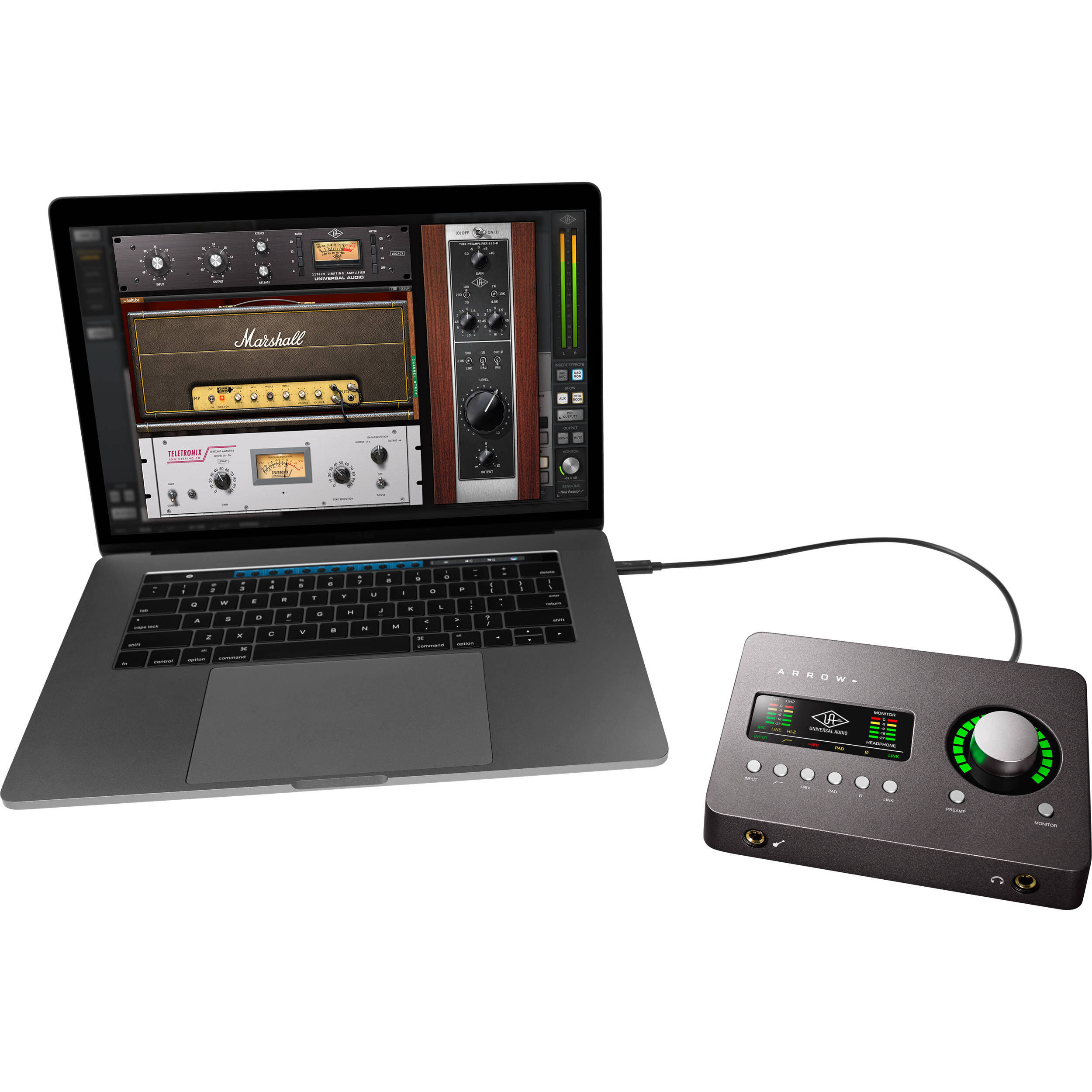 Universal Audio Arrow 2x4 Thunderbolt 3 Interface with Solo DSP Processor