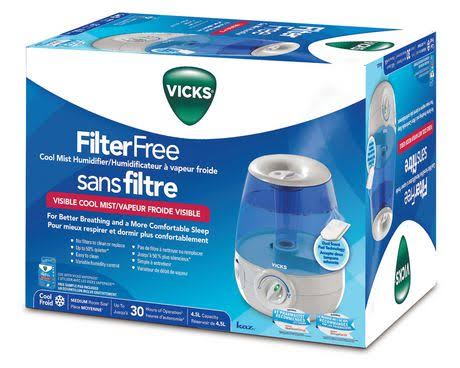 Vicks V4600-can Filter Free Cool Mist Humidifier