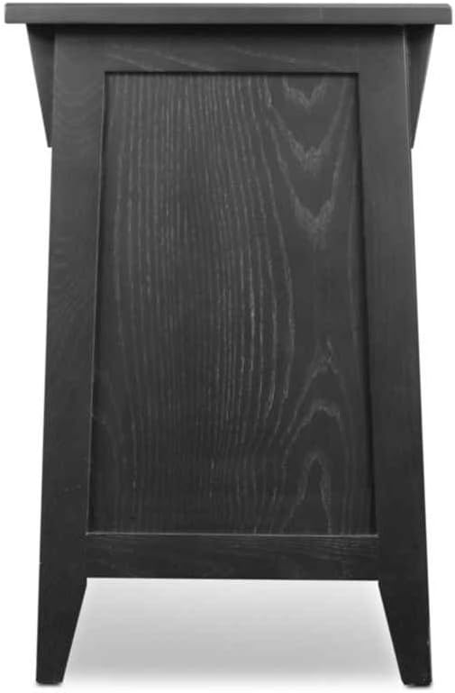 Leick Furniture Favorite Finds Mission Cabinet End Table in Slate