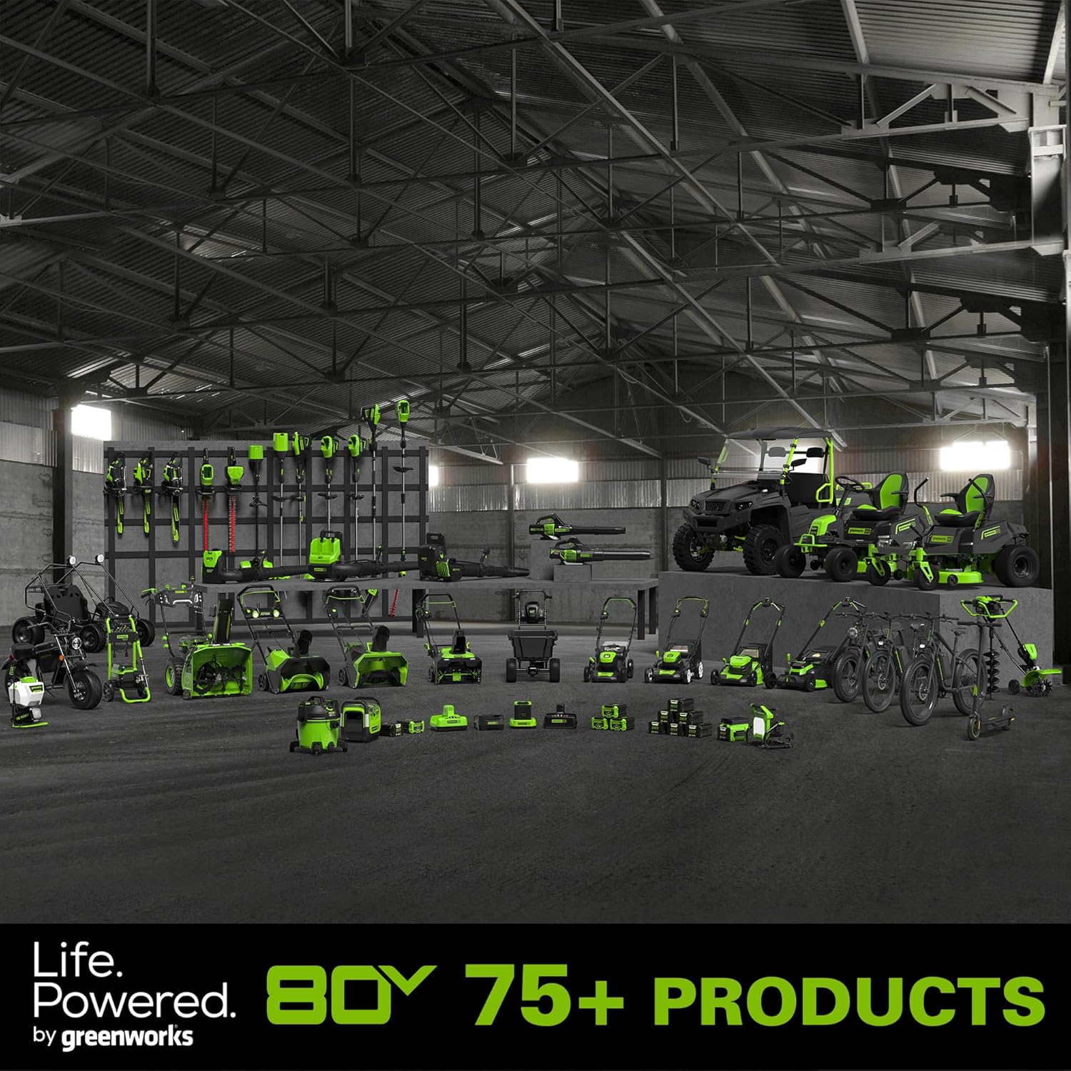 Greenworks Pro 80V 16-Inch Brushless (Attachment Capable) String Trimmer, 2.5Ah Battery and Rapid Charger Included