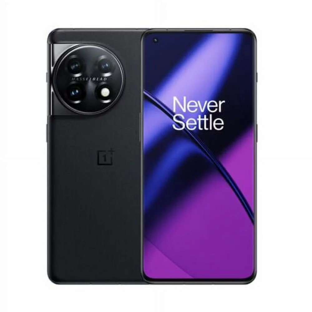 OnePlus 11 5G | 8GB RAM+128GB | Dual-SIM | Titan Black | US Factory Unlocked Android Smartphone | 5000 mAh battery | 80W Fast charging | Hasselblad Camera | 120Hz Fluid Display | 4nm Processor