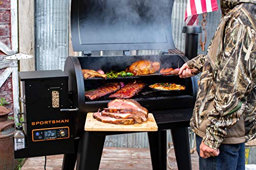 Pit Boss 10537 PB0820SP Wood Pellet Grill, 820 Square Inches, Black