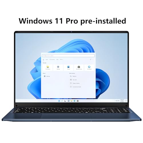 Gaming Laptop, 2025 Windows Laptops Computer, 16 Inch Windows 11 Pro Lap Top, 16GB RAM 1TB SSD, N150 Processor(up to 3.6GHz), Backlit Keyboard