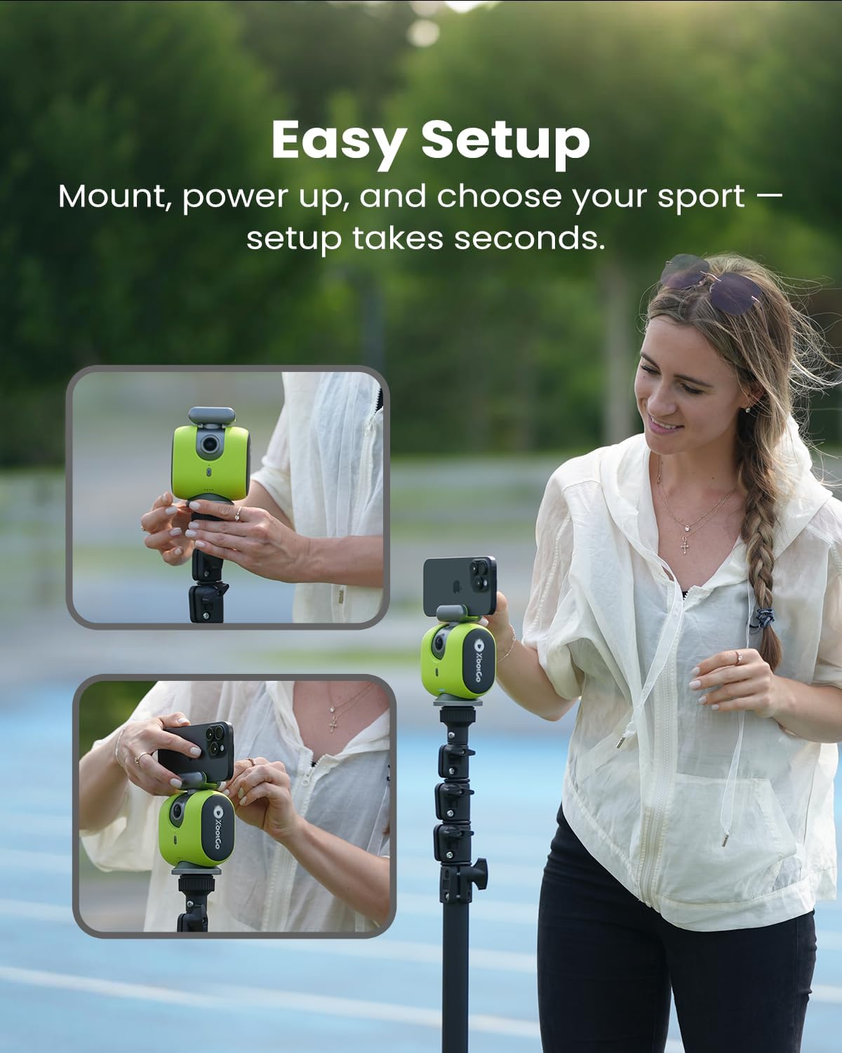 Chameleon AI Automobile Sports Camera