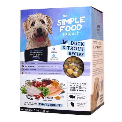 The Simple Food Project Freeze Dried Beef &amp; Salmon - Pet Supplies online store