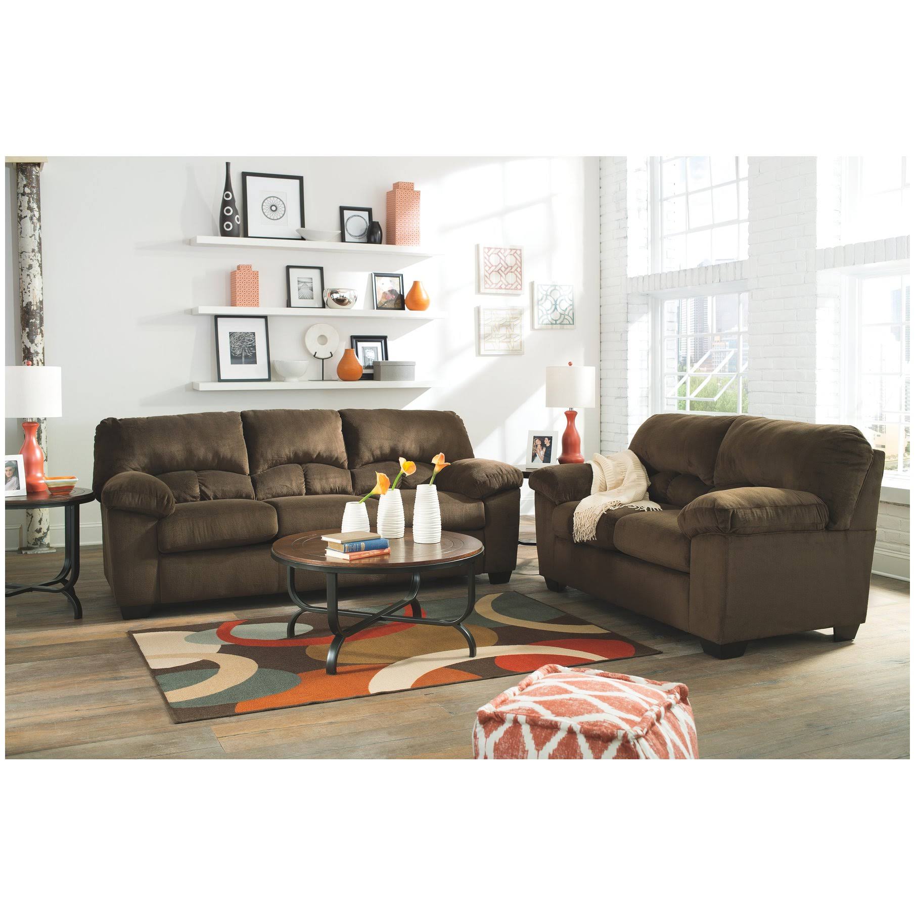 Ashley Dailey Chocolate Full Sofa Sleeper 9540336