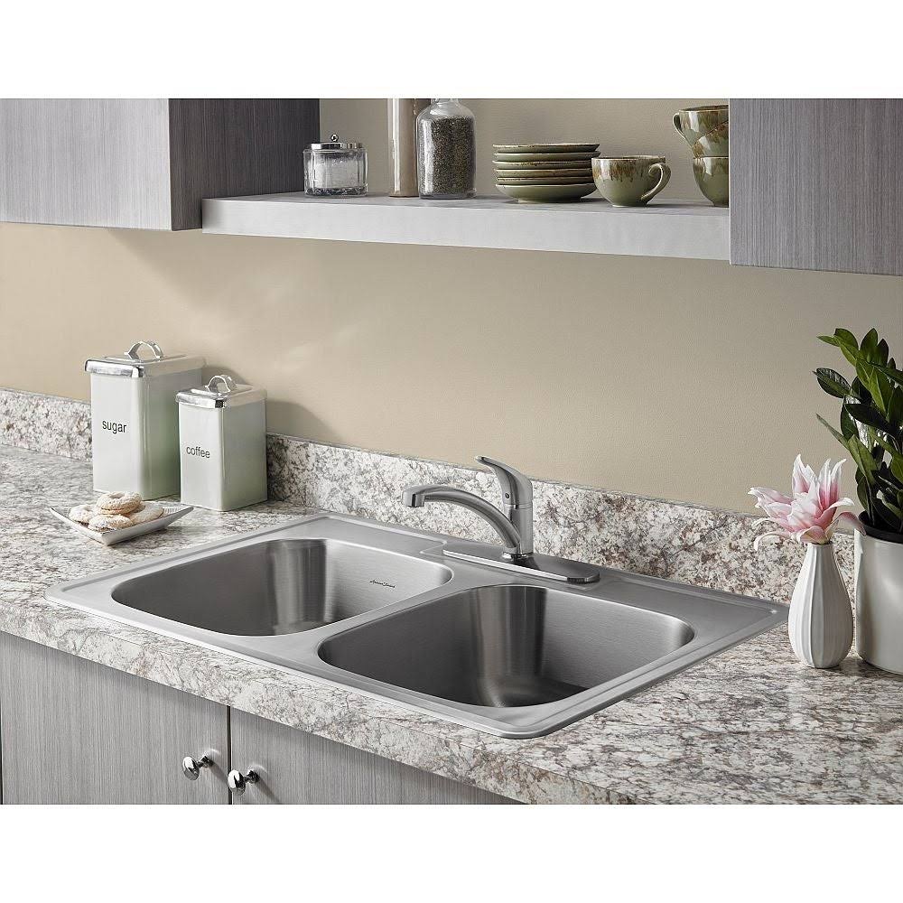 American Standard Colony Pro Single-Handle Kitchen Faucet (Stainless)
