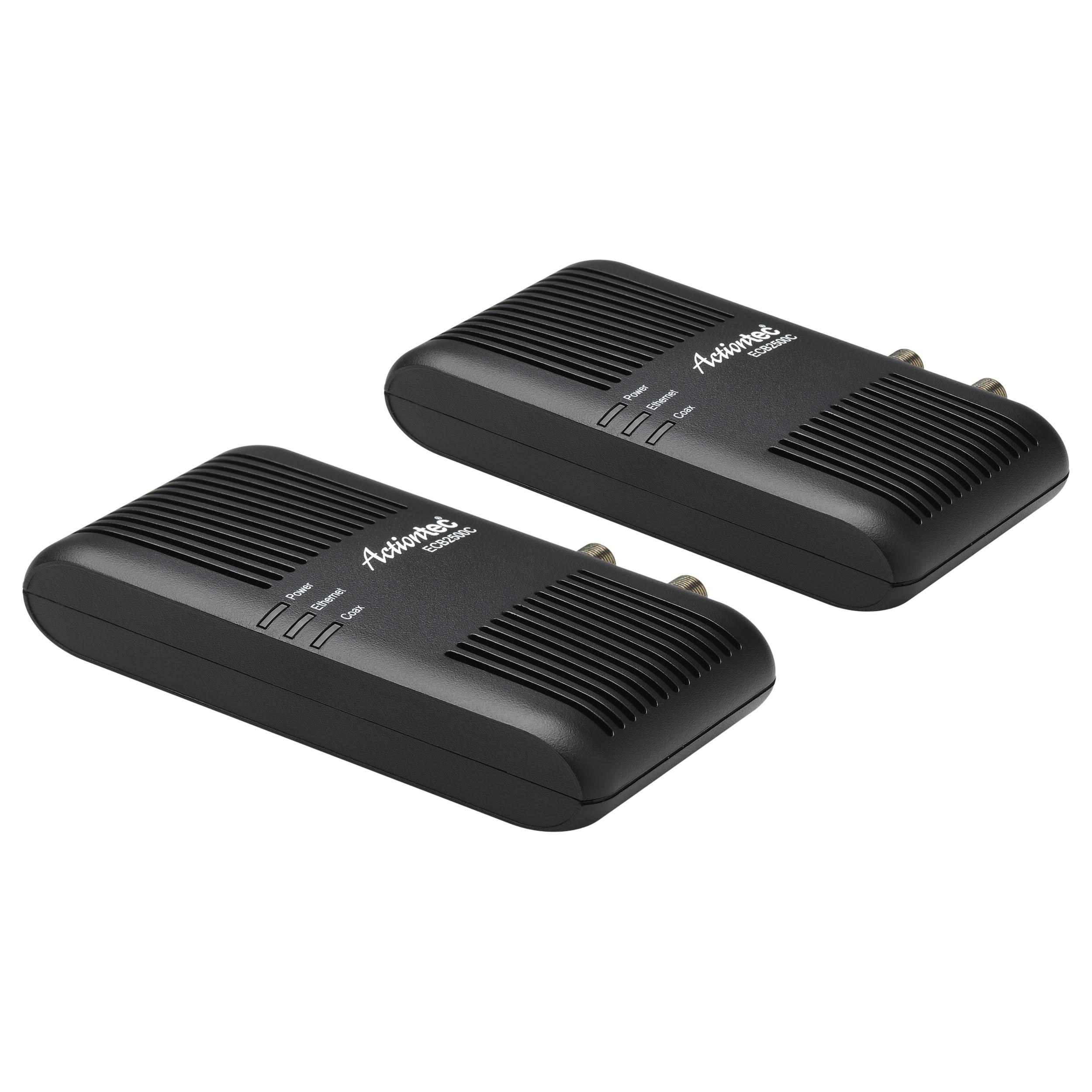 Actiontec Moca Ethernet to Coax Adapter Kit
