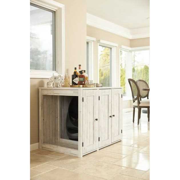 Whisker Litter-Robot Cat Litter Box Credenza Cat Cabinet - Pet Supplies online store