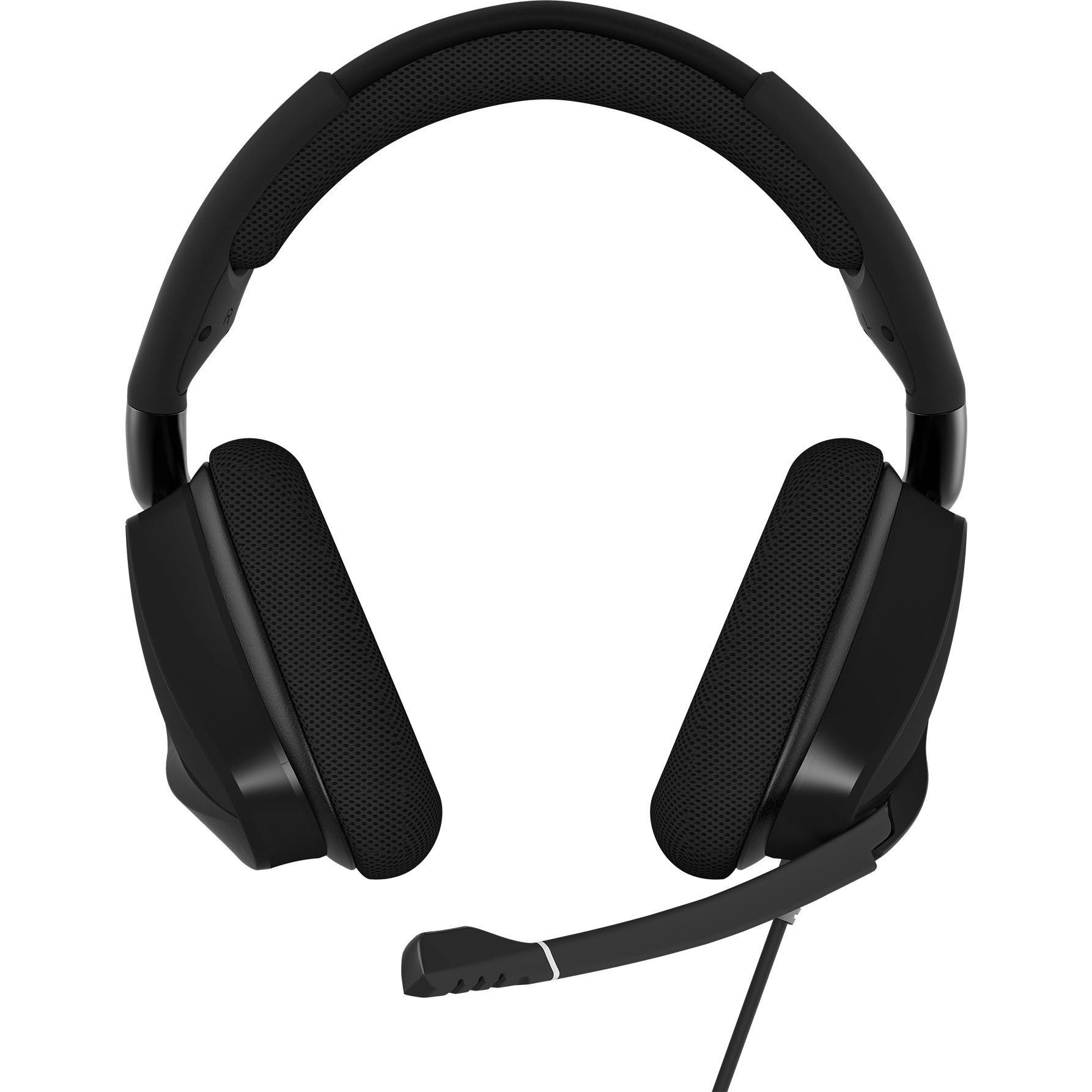 Corsair Void Pro RGB USB Headset - Stereo - Carbon - USB - Wired - 32 Kilo Ohm - 20 Hz - 20 kHz - Over-the-head - Binaural - Cir