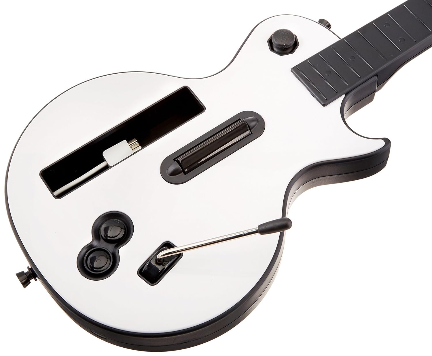 Wireless Guitar for Wii Guitar Hero and Rock Band Games (Excluding Rock Band 1), Color White
