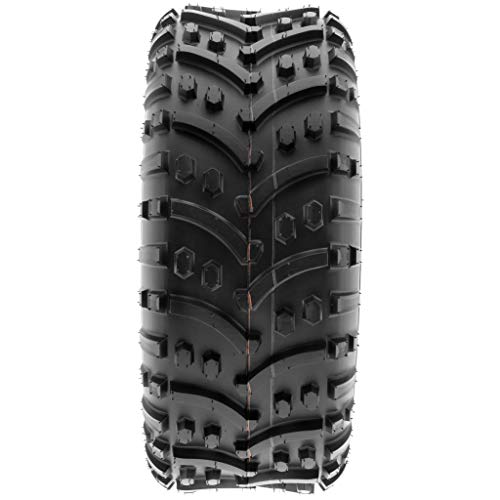 SunF A032 22x11-8 Turf & Trail ATV UTV Golf Cart Off-Road Tires, PR, Tubeless