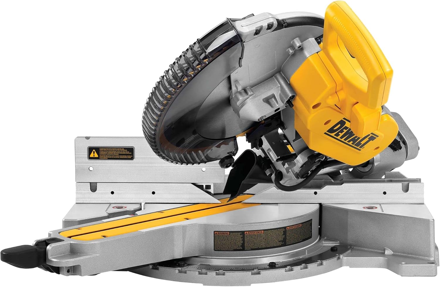 DEWALT 12-Inch Sliding Compound Miter Saw, Double Bevel (DWS780) , Black