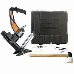Freeman PFL618BR Flooring Nailer and Stapler with Case - Black