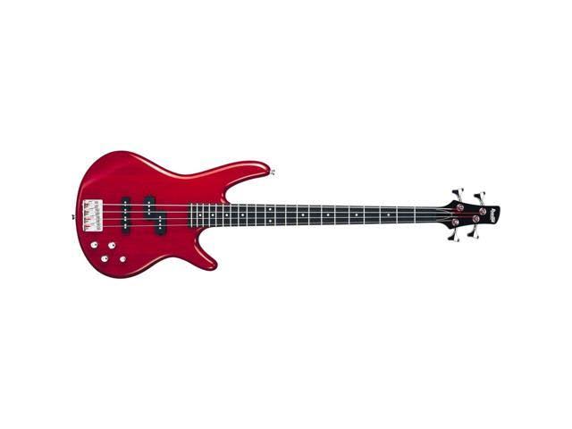 Ibanez GSR200TR Electric Bass Guitar, Transparent Red