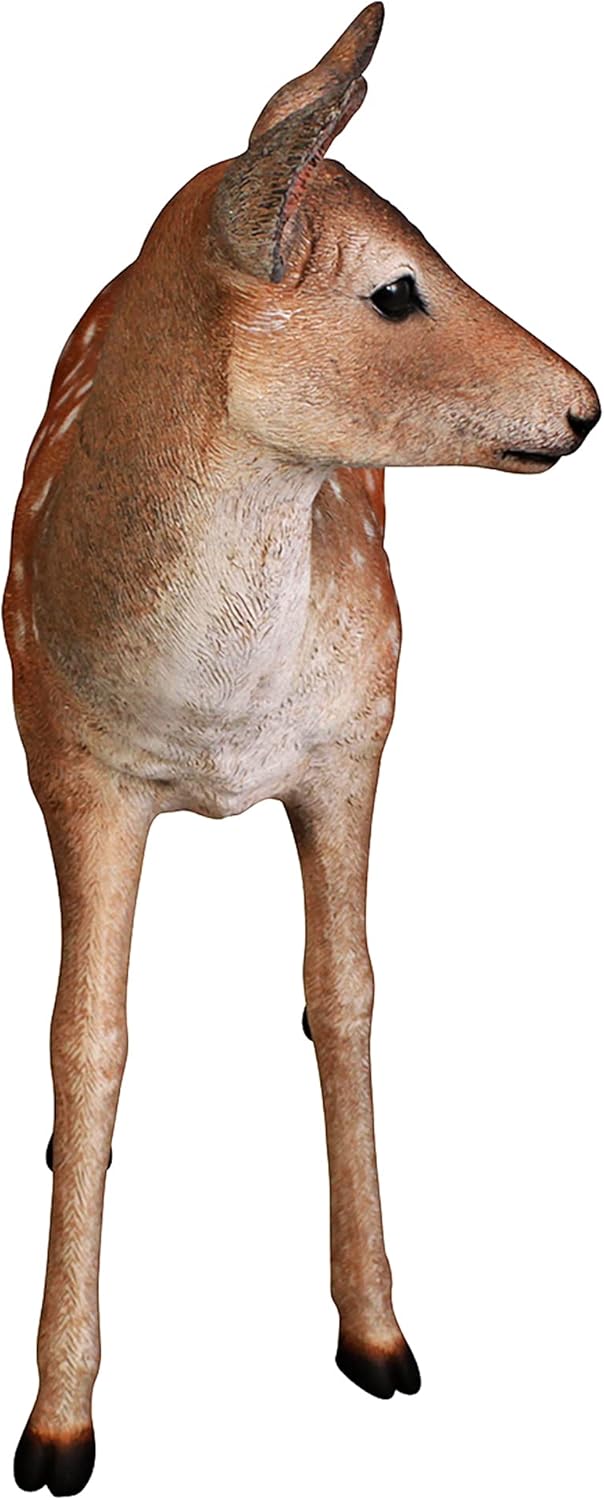 Design Toscano NE110108 Spotted Deer, Forest Fawn Sculpture, full color