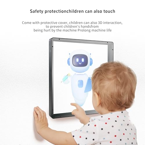 3D Hologram LED Fan, 3D Holographic Video Projector Supports WiFi, Phone App and TF Card, 3D Hologram Video Graphic Advertising Display for Business Exhibition Trade Holiday Show 52 cm