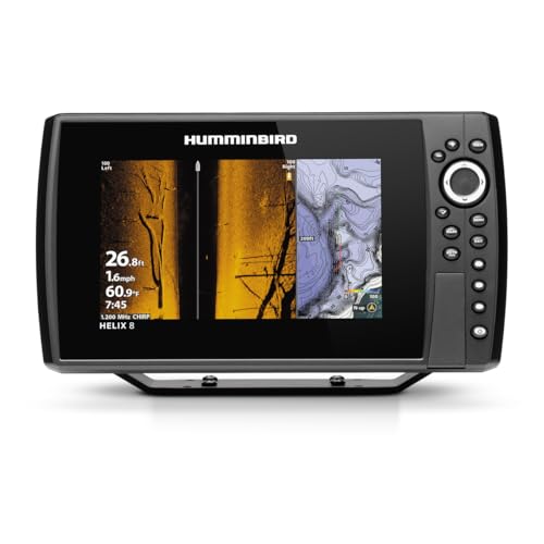 Humminbird 411350-1 Helix 8 Chirp MEGA SI+ GPS G4N Fish Finder