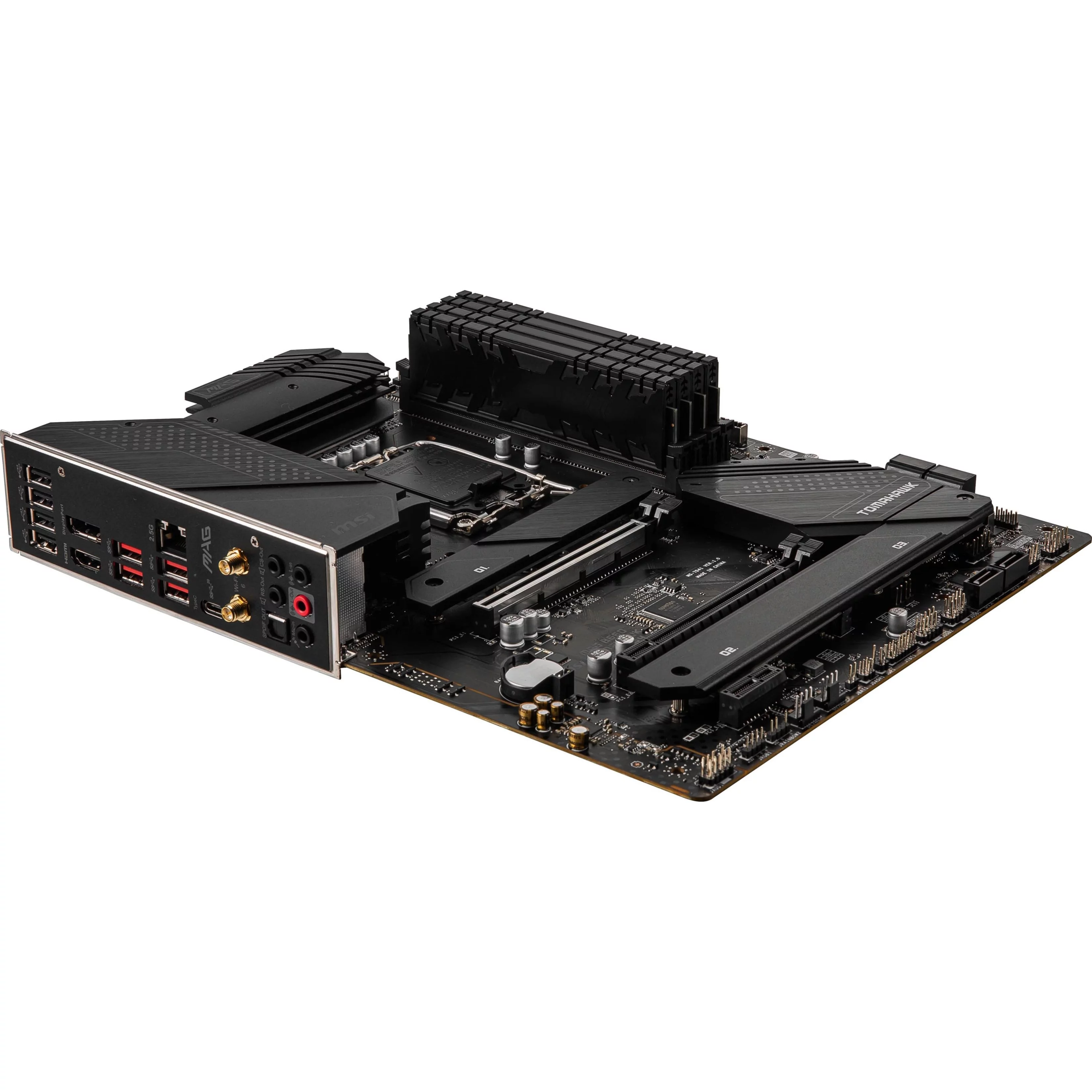 MSI MAG B660 TOMAHAWK WIFI DDR4 LGA 1700 Intel B660 SATA 6Gb/s ATX Intel Motherboard