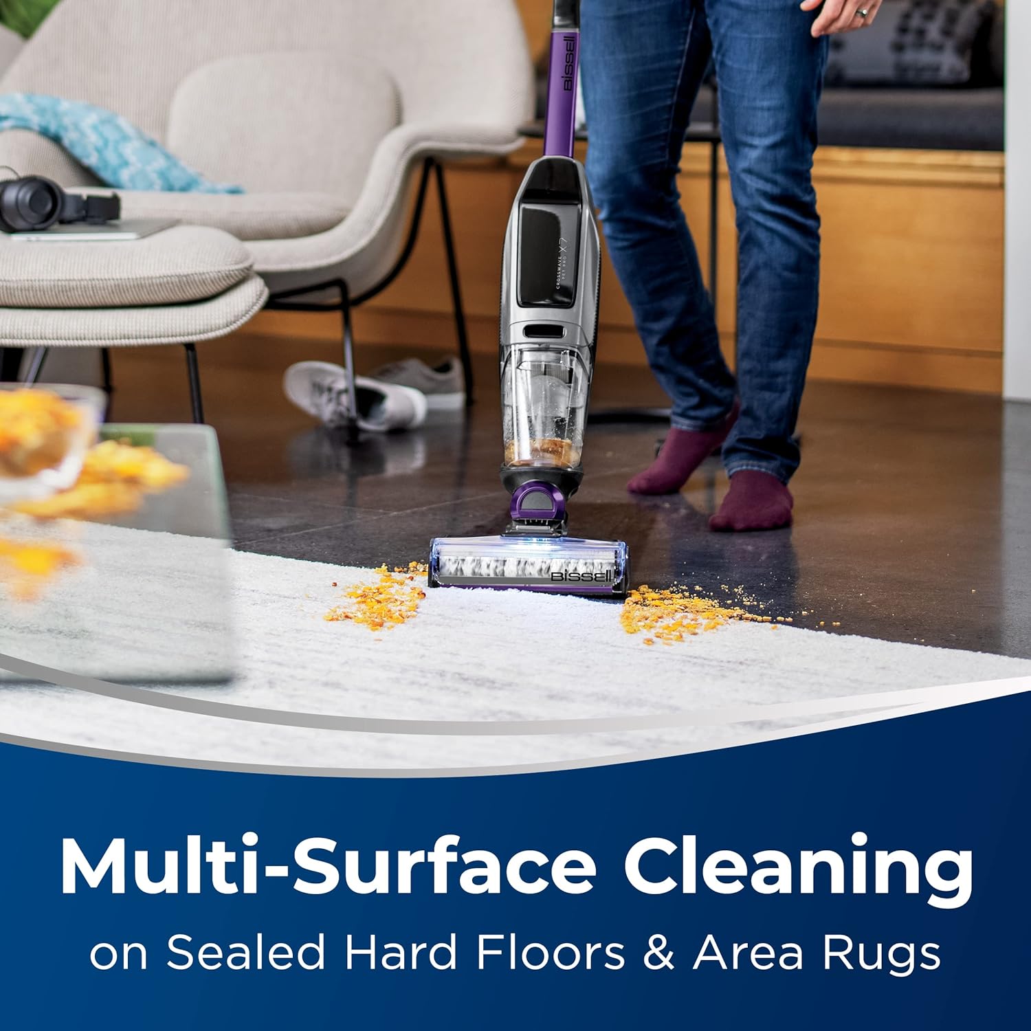 BISSELL CrossWave X7 Cordless Pet Pro Multi-Surface Wet Dry Vacuum with WiFi Connectivity, 3279