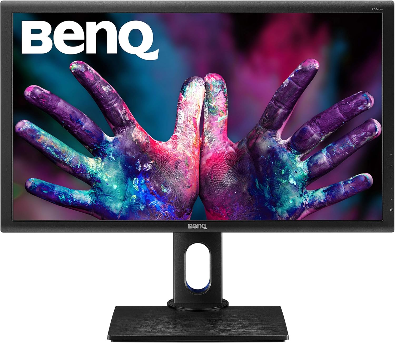 BenQ PD2705U 27 inch 4K UHD IPS Monitor USB-C, 99% sRGB and Rec.709, HDR10, Ergonomic Design, Eye-Care, Built-in Speakers