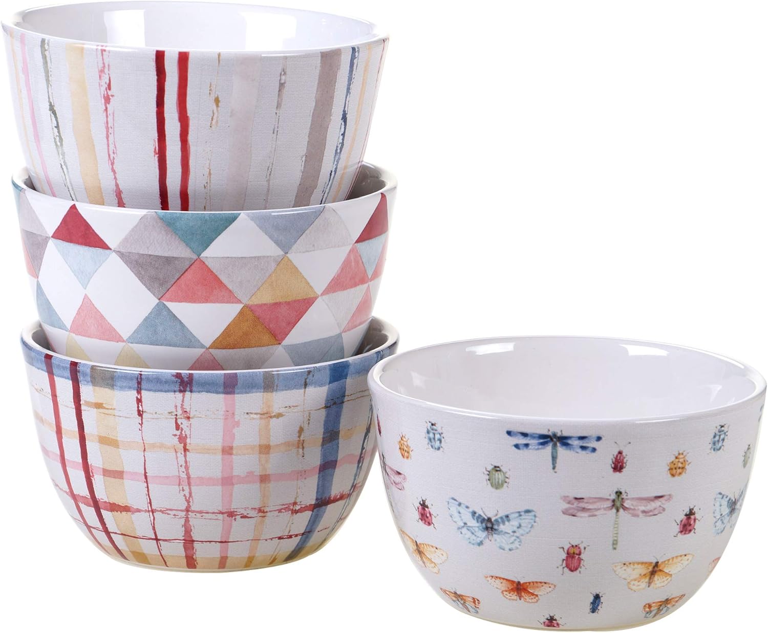 Certified International Spring Bouquet 16 Piece Dinnerware Set, Service for 4, Multicolored