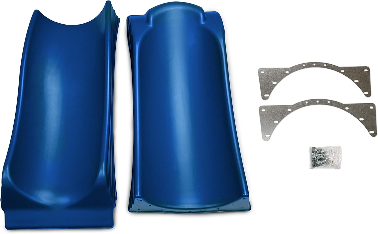 Swing-N-Slide Ws 5032 Olympus Wave Slide 2Piece Plastic Slide for 5' Decks, Blue