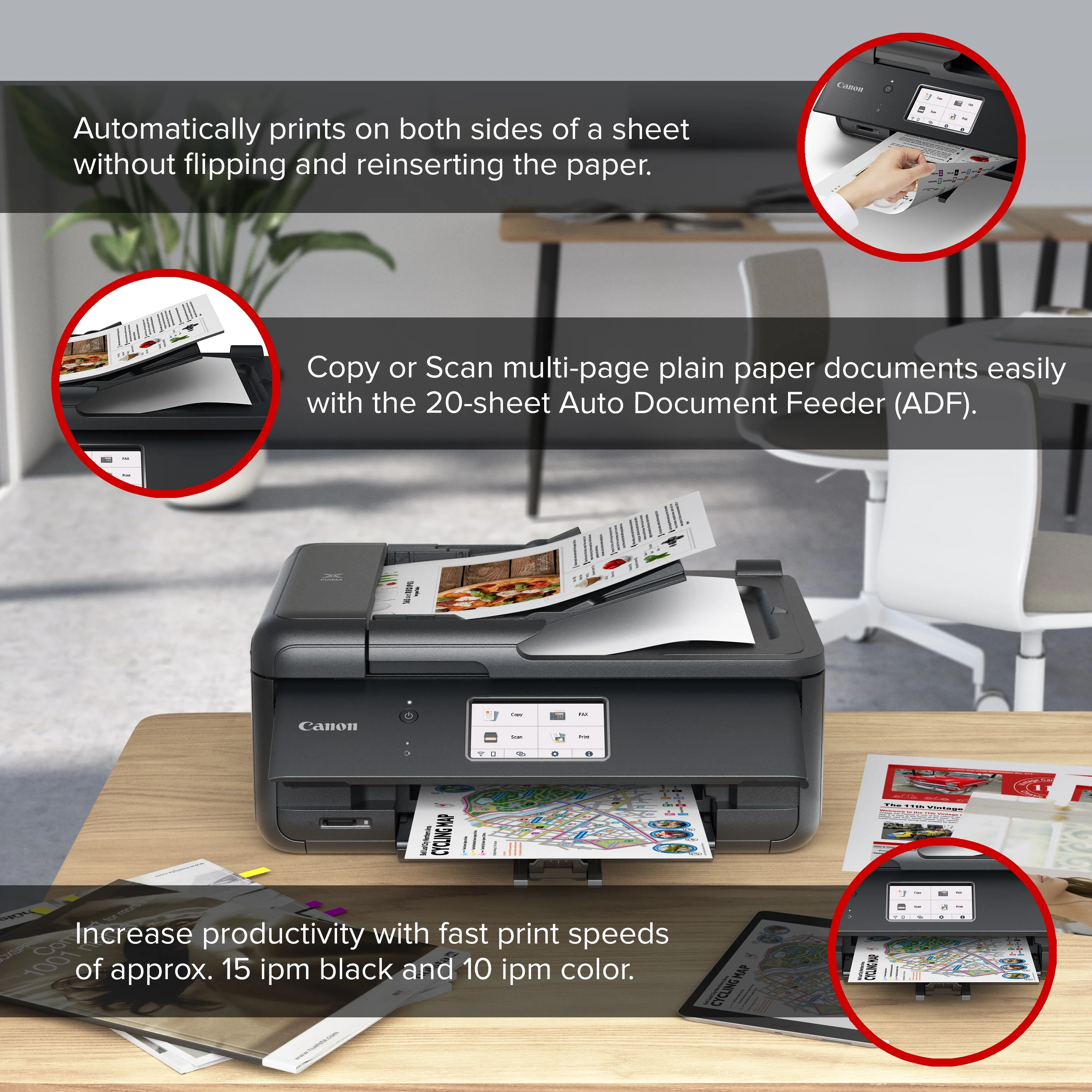 PIXMA TR8620a Wireless Inkjet All-In-One Printer