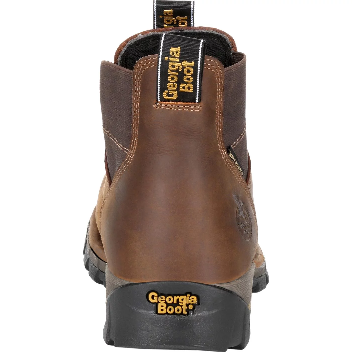 Georgia Boot Eagle One Steel Toe Waterproof Chelsea Work Boot Size 12(W)