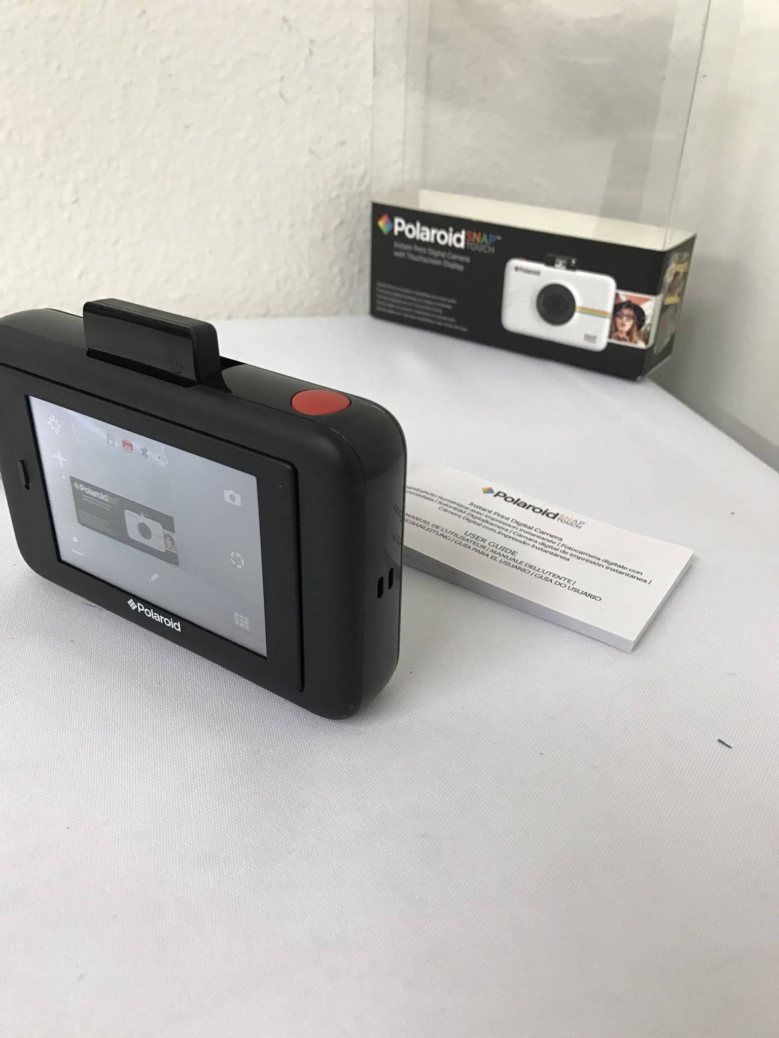 Polaroid Snap Touch Instant Print Digital Camera with LCD Display - Black