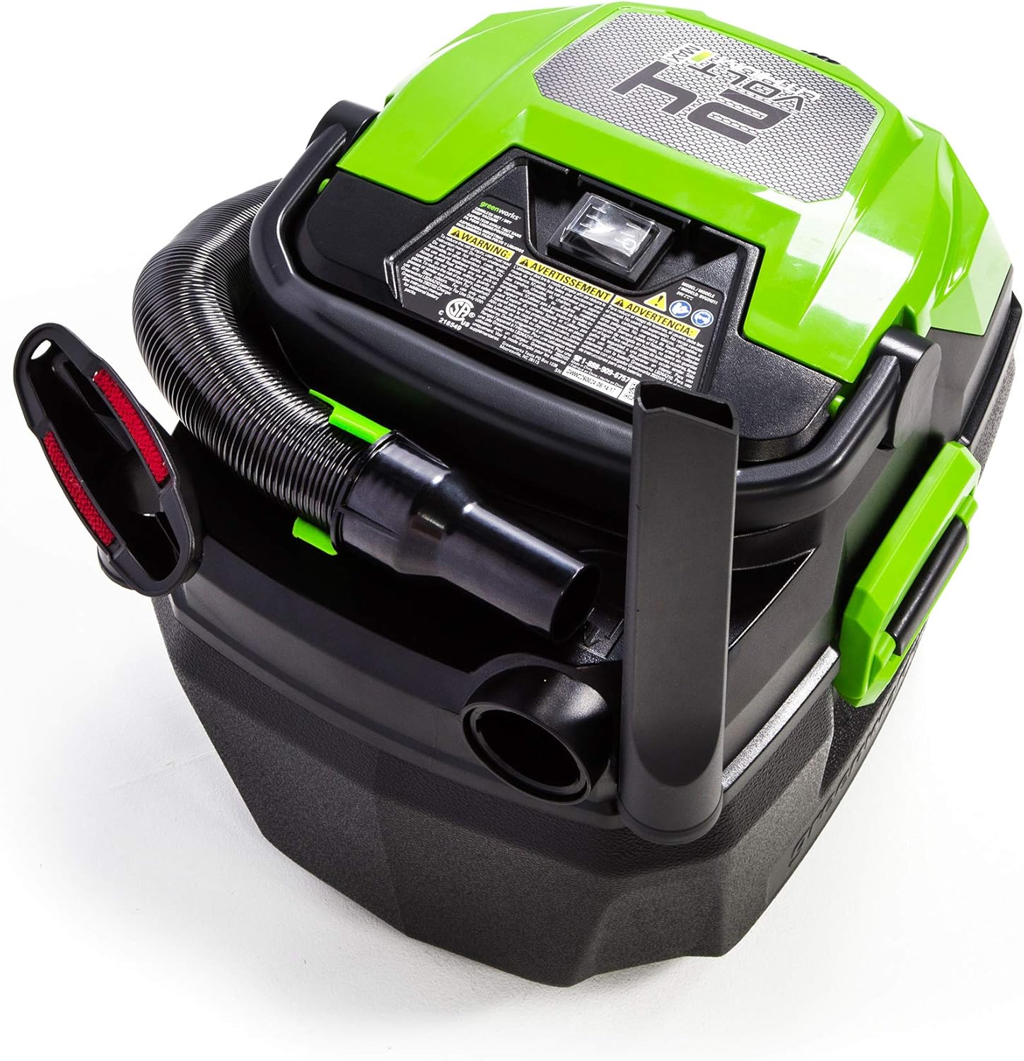 24V Cordless Wet/Dry Shop Vacuum, 2.0 Ah Battery Included BVU24211