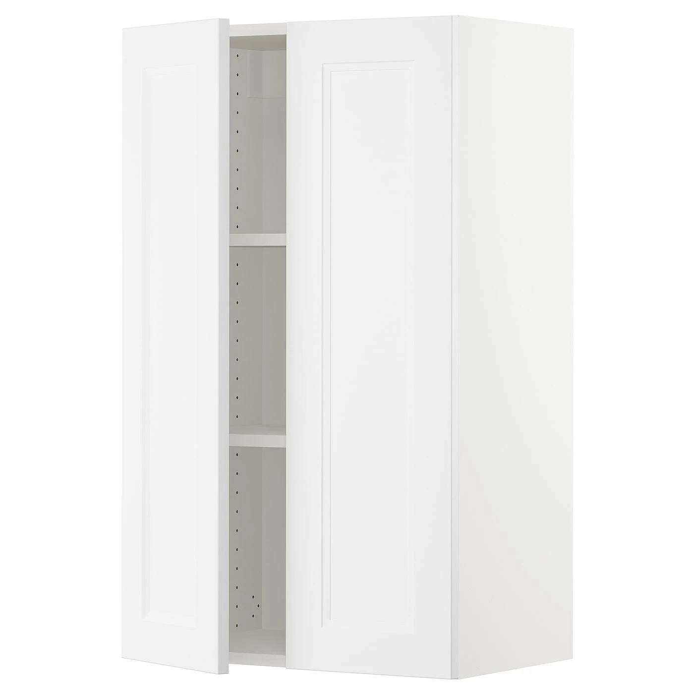 IKEA - SEKTION Wall Cabinet with 2 Doors, white/Axstad Matt White, 24x15x40 19374216