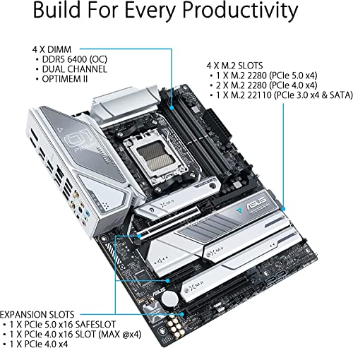 MICRO CENTER AMD Ryzen 7 7800X3D 8-Core16-Thread Desktop Processor with ASUS ROG Strix B650E-F Gaming WiFi AM5 Gaming Motherboard