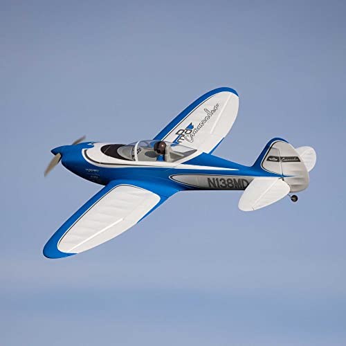 E-flite RC Airplane Commander MPD 1.4m BNF Basic Transmitter Battery and Charger Not Included with AS3X and Safe Select EFL14850