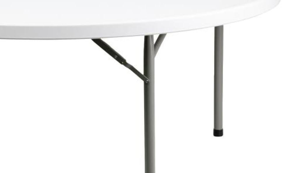 MOLFAR 3 PACK! 72 Round Heavy-Duty Granite White Folding Table - Durable, Portable, Multipurpose Premium-quality Folding Furniture Dining Table Space Saving Folding Furniture Portable Event Table