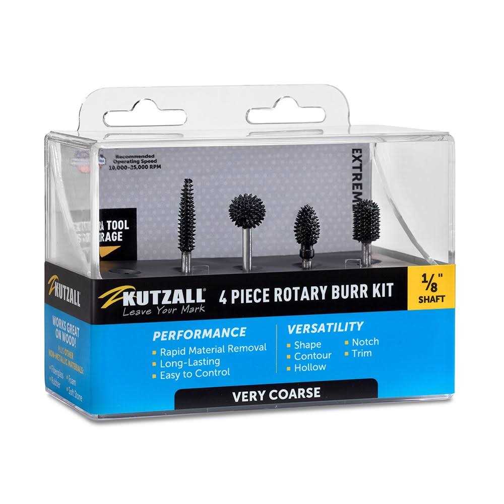 Kutzall Original 4 pc Burr Set